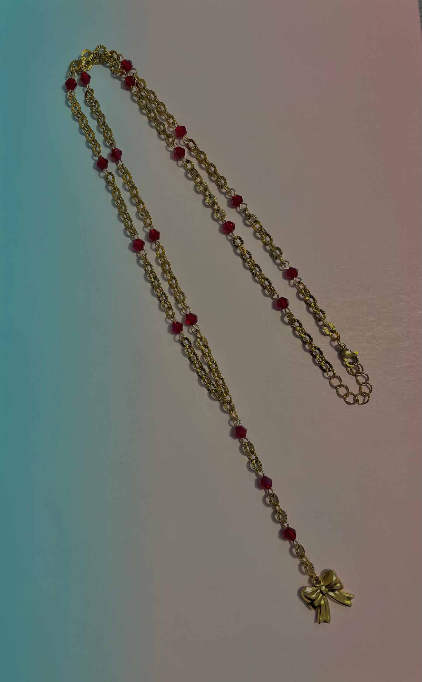 Collier Sofia Rouge